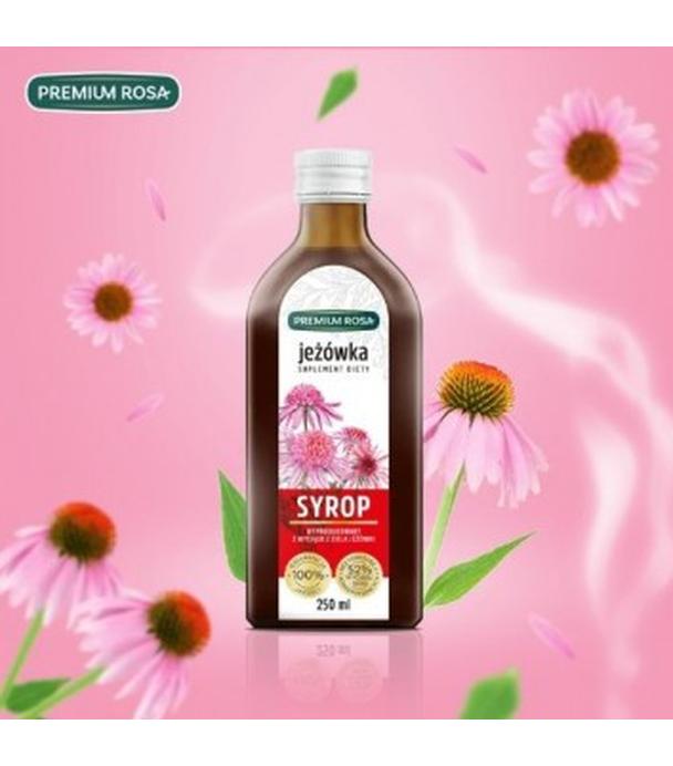 Premium Rosa Syrop z wyciągu z ziela jeżówki - 250 ml - cena, opinie, właściwości