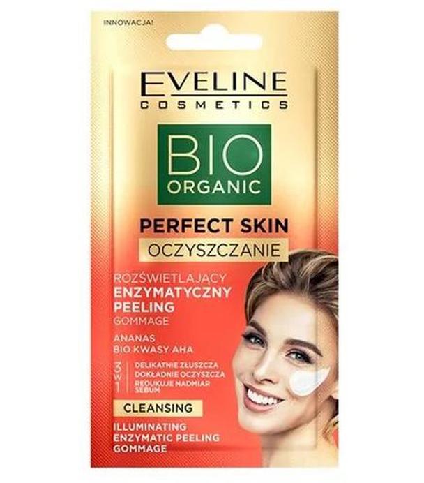 Eveline Bio Organic Perfect Skin Oczyszczanie Rozświetlający enzymatyczny peeling - 8 ml - cena, opinie, wskazania