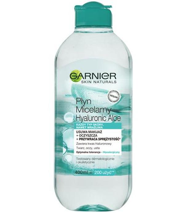 Garnier Skin Naturals Hyaluronic Aloe Płyn micelarny - 400 ml - cena, opnie, skład