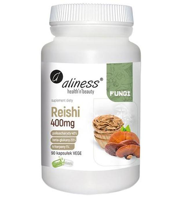 Aliness Reishi 400 mg, 90 kapsułek