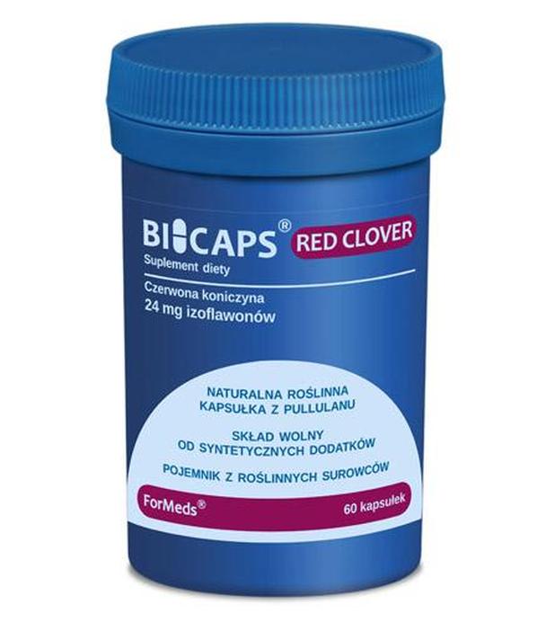 BICAPS RED CLOVER - 60 kaps. Wsparcie organizmu w okresie menopauzy.