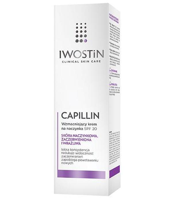 IWOSTIN CAPILLIN Krem na naczynka SPF20 lekka konsystencja - 40 ml