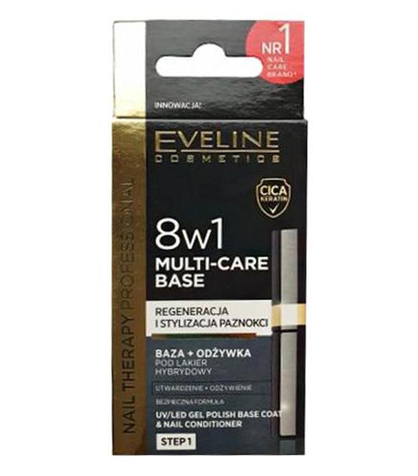 Eveline Cosmetics Multi-Care 8w1 baza + odżywka pod lakier hybrydowy - 1 szt. - cena, opinie, wskazania