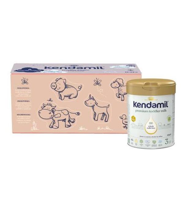 Kendamil Premium 3 HMO+ kreatywne opakowanie, 3 x 800 g