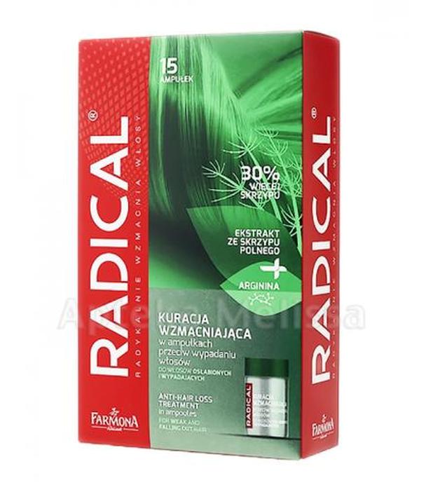 FARMONA RADICAL Kuracja w ampułkach przeciw wypadaniu włosów - 15 x 5 ml