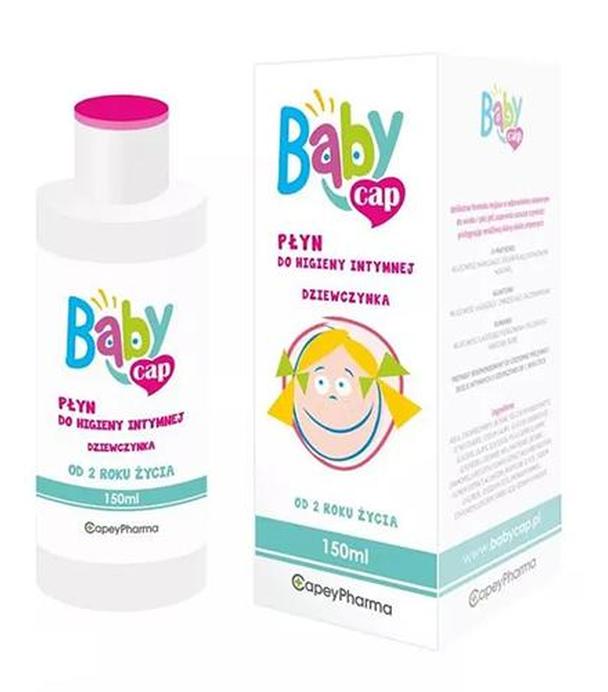 BABYCAP Płyn do higieny intymnej dla dziewczynek od 2 roku życia - 150 ml