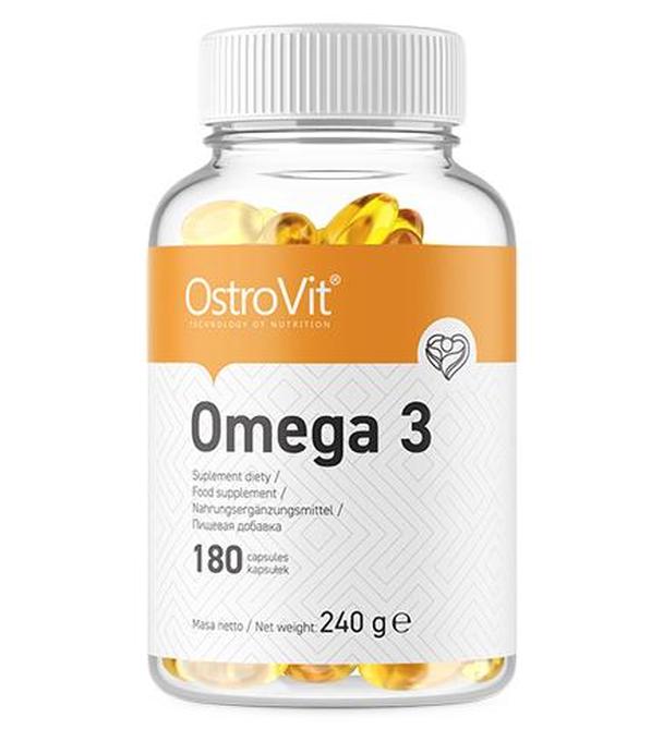 OstroVit Omega 3, 180 kapsułek