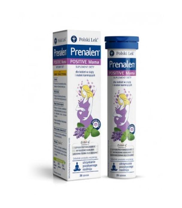 Prenalen Positive Mama, 20 tabletek musujących