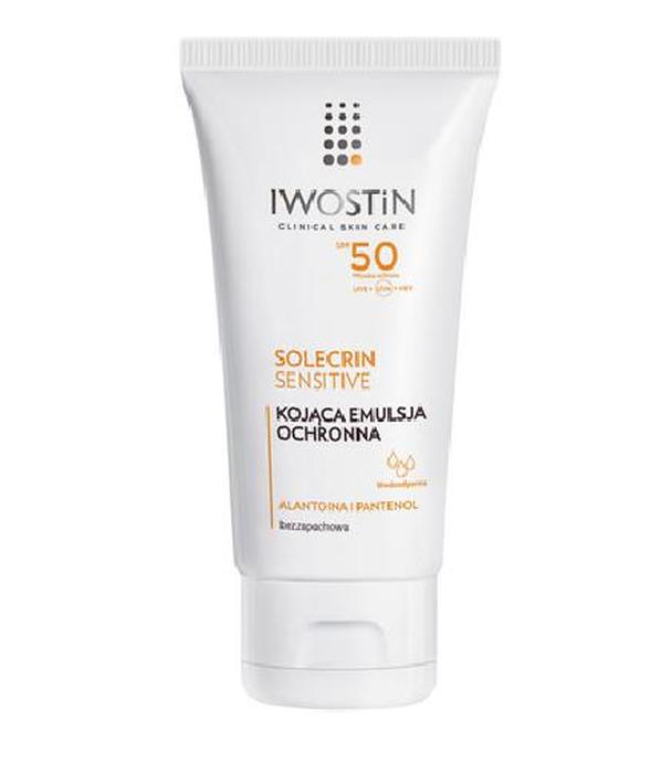 Iwostin Solecrin Sensitive Emulsja ochronna SPF 50+, 100 ml