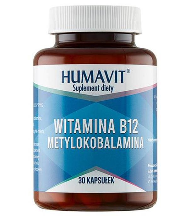 HUMAVIT Witamina B12, 30 kapsułek  - ważny do 2025-09-30