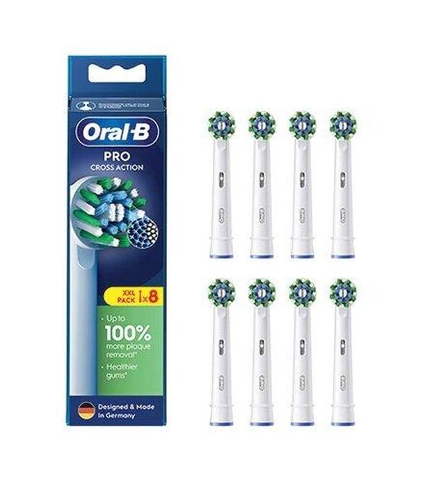 Oral-B Pro Cross Action Końcówki do szczoteczek elektrycznych, 8 sztuk
