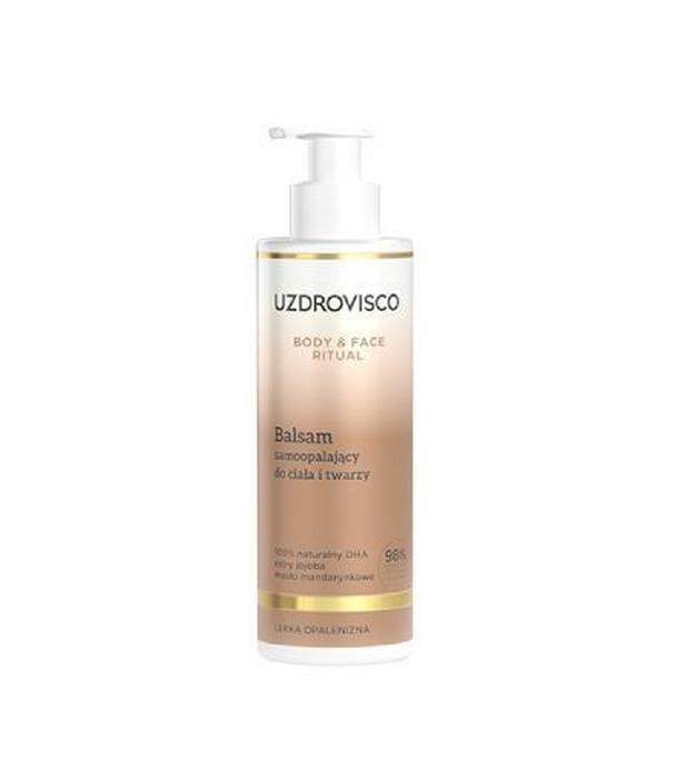 Uzdrovisco Body&Face Ritual Balsam samoopalający do ciała i twarzy, 200 ml