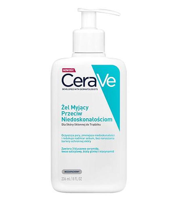 CeraVe, żel myjący przeciw niedoskonałościom, 236 ml