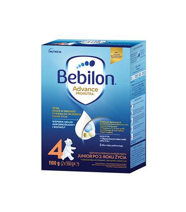 Bebilon 4 z Pronutra-Advance Mleko modyfikowane w proszku, 1100 g Dla dzieci powyżej 2. roku życia, cena, opinie, stosowanie