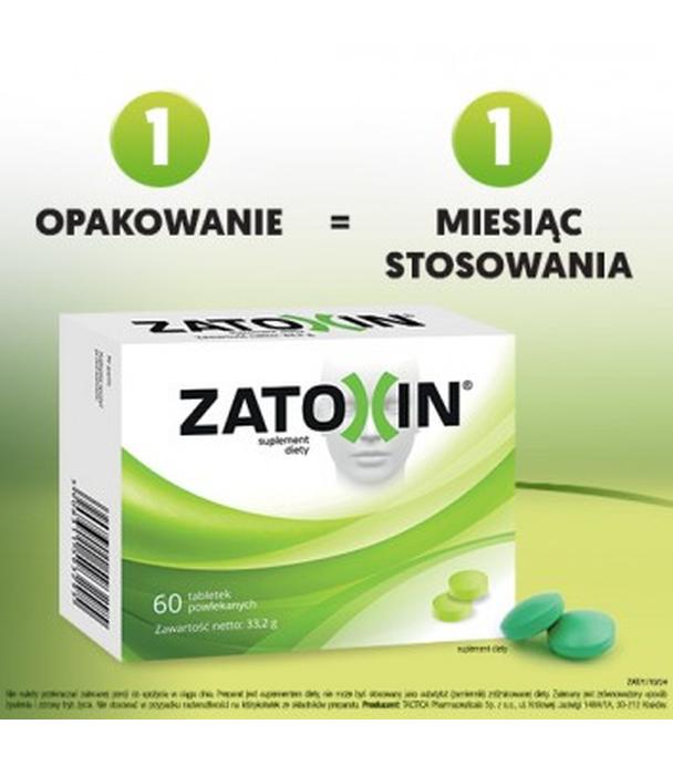 Zatoxin, tabletki powlekane, 60 sztuk