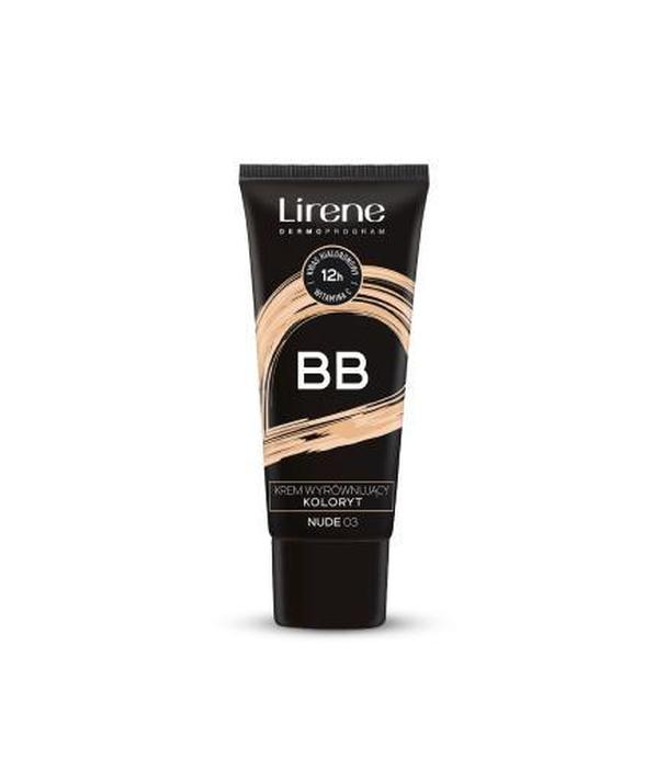 Lirene BB Krem wyrównujący koloryt nude 03, 30 ml