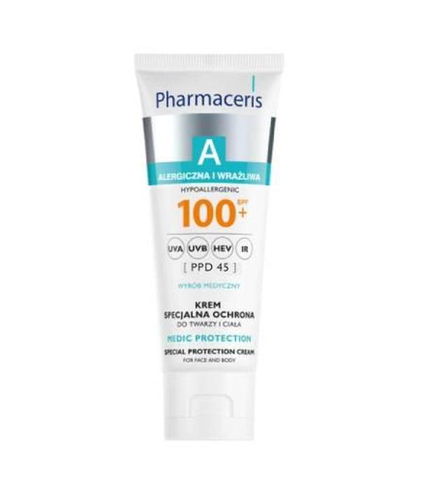 Pharmaceris A Medic Protection, krem specjalna ochrona, do twarzy i ciała, SPF 100+, 75 ml