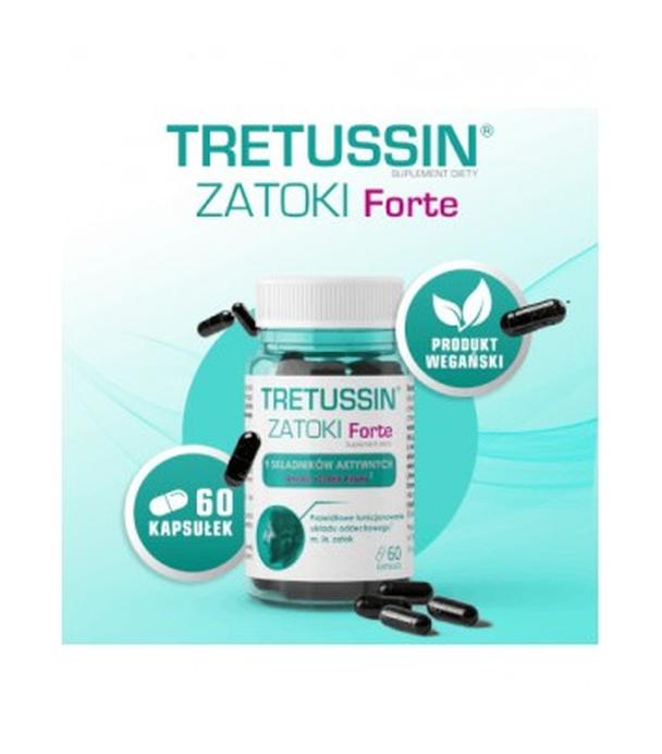 Tretussin Zatoki Forte, kapsułki, 60 sztuk