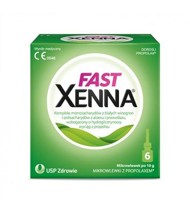 Xenna Fast mikrowlewki, 6 x 10 g, cena, opinie, właściwości