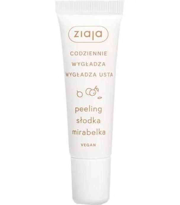 Ziaja peeling do ust słodka mirabelka, 12 ml