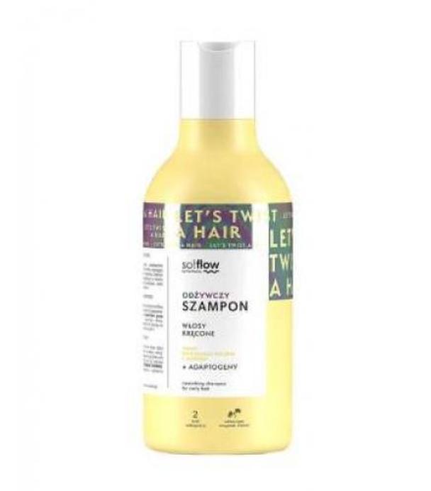 So!Flow, Szampon odżywczy do włosów kręconych, melon i aloes, 400 ml