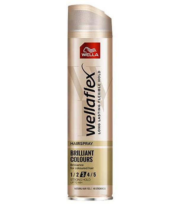 Wella Wellaflex Brilliant Colours Spray do włosów, 250 ml cena, opinie, właściwości