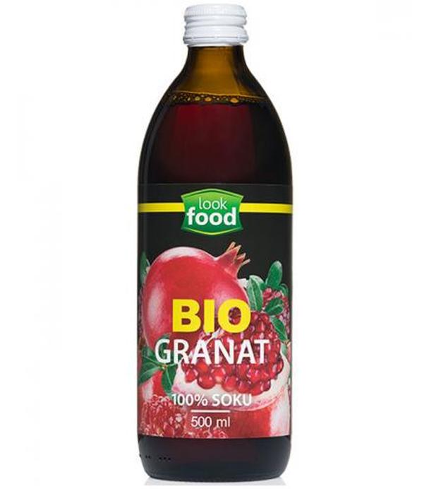LOOK FOOD Bio Granat sok - 500 ml