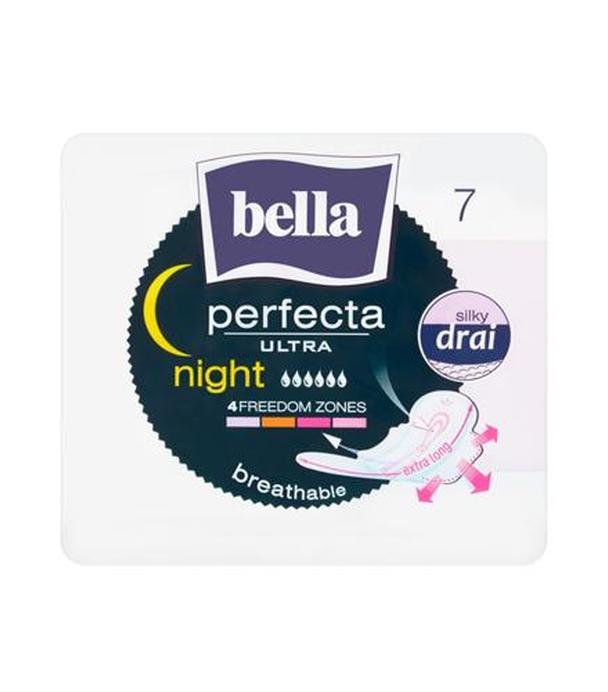 Bella Perfecta Ultra Night Podpaski silky drai - 7 sztuk