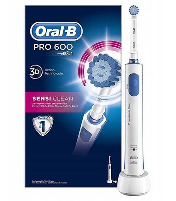 ORAL-B Akumulatorowa szczoteczka elektryczna PRO600 Sensi-Clean -1 szt.