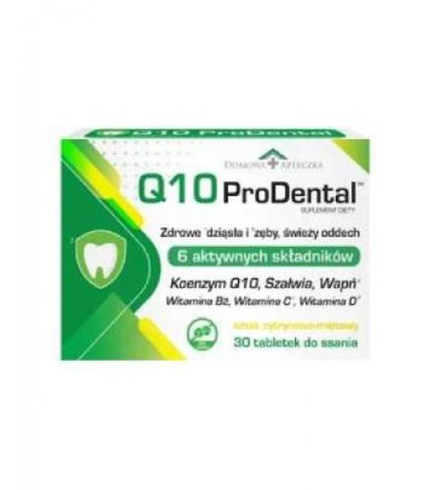 Domowa Apteczka, Q10 ProDental, tabletki do ssania, 30 sztuk