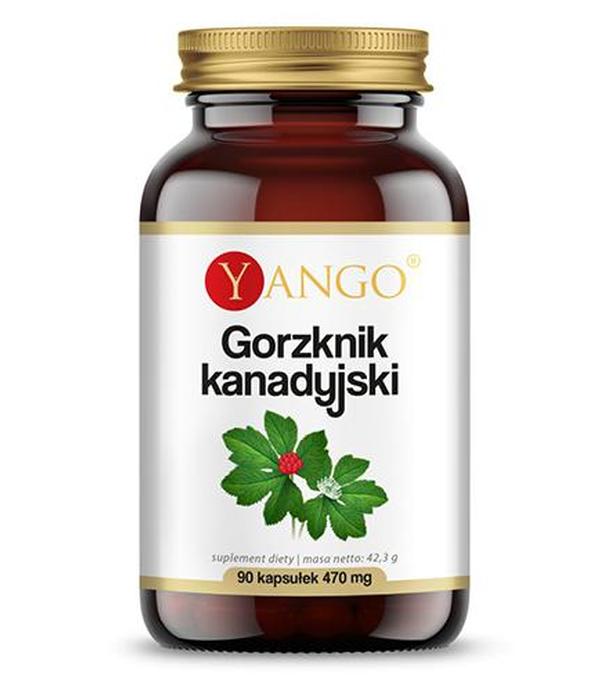 Yango Gorzknik kanadyjski 470 mg, 90 kaps. cena, opinie, skład