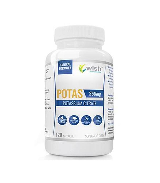 Wish Potas 350 mg - 120 kaps. - cena, opinie, dawkowanie