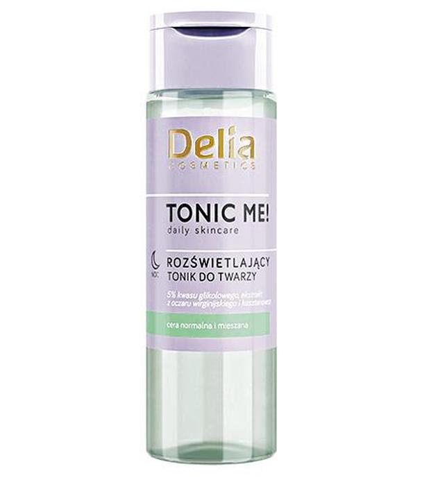 Delia Cosmetics Tonic Me! Rozświetlający tonik do twarzy  - 200 ml - cena, opinie, wskazania