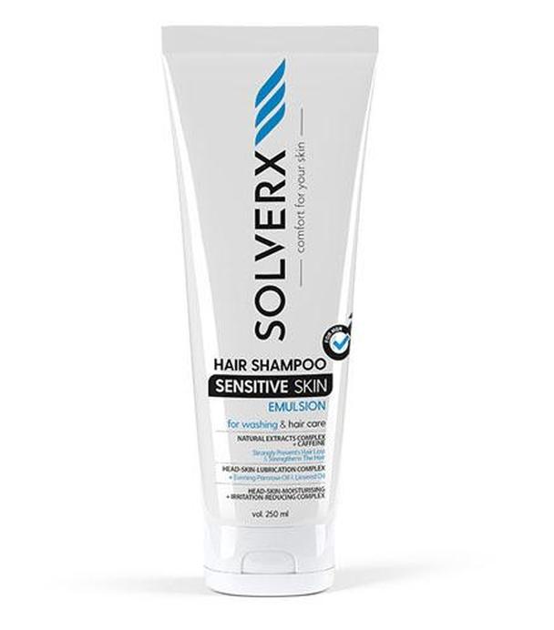 SOLVERX SENSITIVE SKIN FOR MEN Szampon do włosów w postaci emulsji - 250 ml