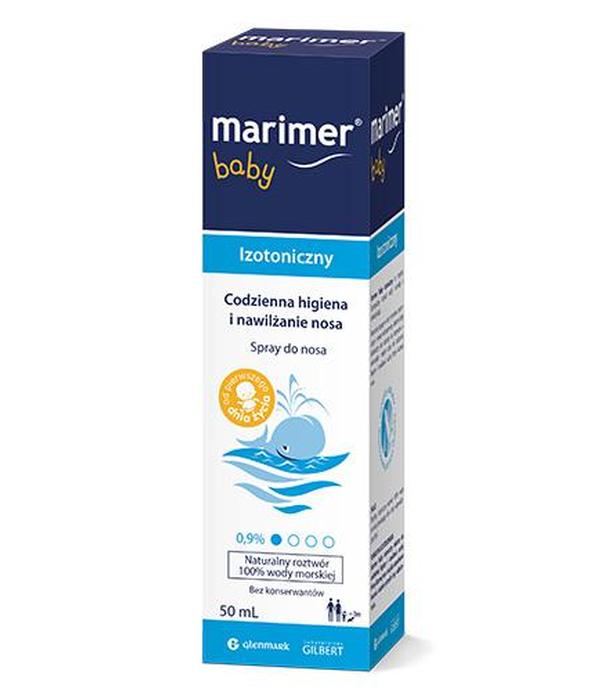 MARIMER BABY Spray izotoniczny do nosa - 50 ml