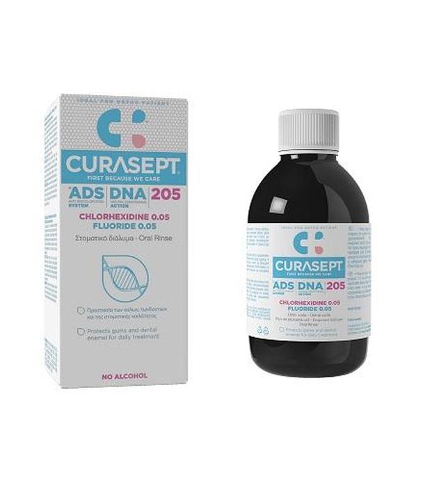 Curasept ADS DNA 205 0,05 Chlorhexidine 0,05 Fluoride, Płyn do płukania ust, 200 ml