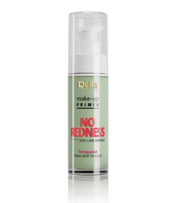 Delia No Redness Korygująca baza pod makijaż - 30 ml Do skóry z przebarwieniami - cena, opinie, stosowanie