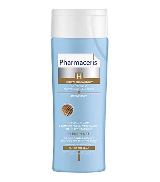 PHARMACERIS H PURIN Specjalistyczny szampon przeciwłupieżowy do skóry wrażliwej łupież suchy - 250 ml