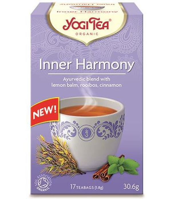 Yogi Tea Organic INNER HARMONY Wewnętrzna harmonia BIO - 17 sasz. - cena, opinie, stosowanie