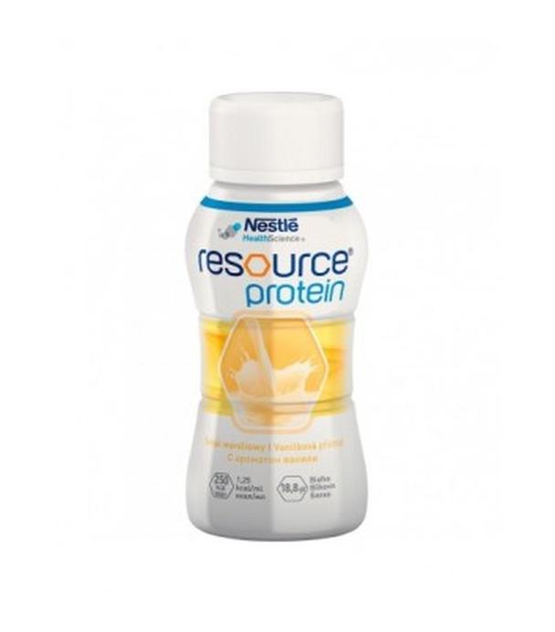 RESOURCE PROTEIN Smak waniliowy, 4 x 200 ml. Produkt odżywczy w płynie