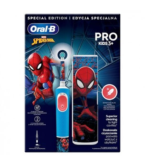 Oral-B Pro Kids Spider-Man Szczoteczka elektryczna, 1 sztuka