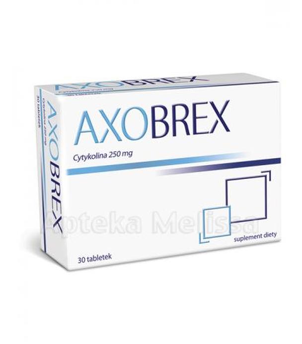AXOBREX 250 mg - 30 tabl. Wspomaganie pracy mózgu.