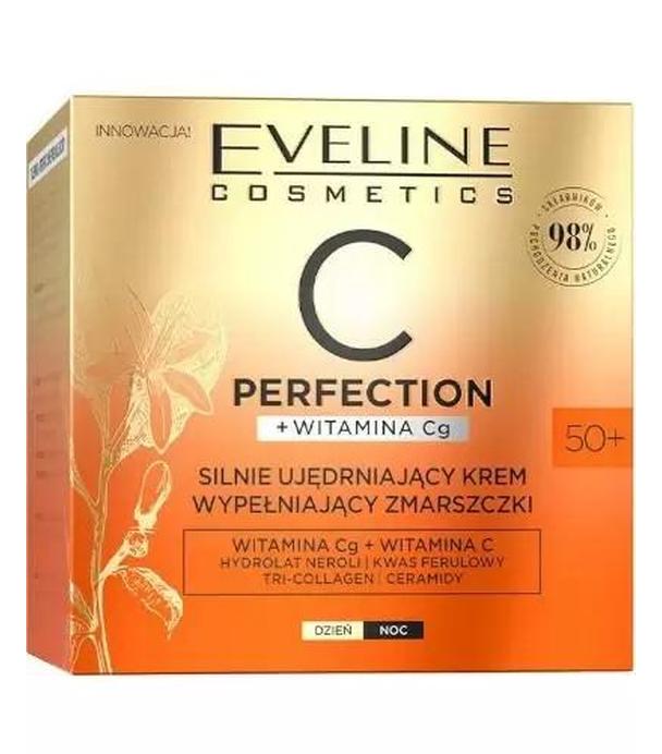 Eveline C perfection silnie ujędrniający krem wypełniający zmarszczki 50+, 50 ml - ważny do 2025-10-06