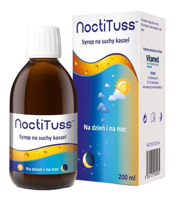 Noctituss Syrop na suchy kaszel, 200 ml - ważny do 2025-03-31