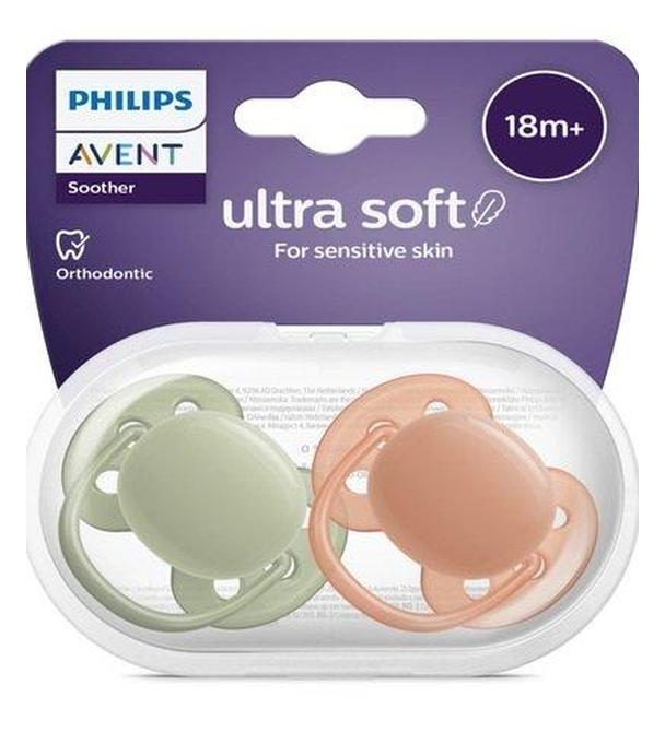 Avent Smoczek Ultra Soft 18m+ 2 sztuki [SCF093/01]