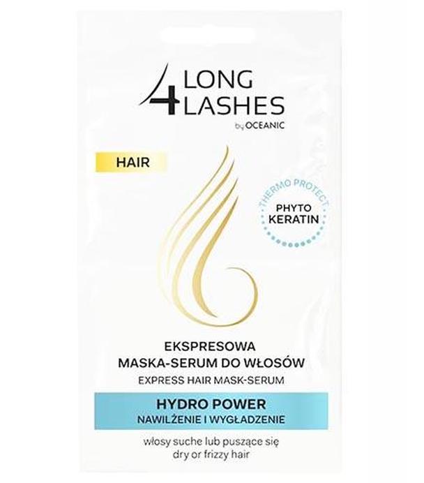 LONG 4 LASHES HAIR Maska-serum do włosów nawilżenie i wygładzenie, 2 x 6 ml