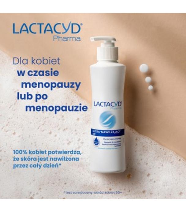 LACTACYD PHARMA ULTRA-NAWILŻAJĄCY 40+ Płyn do higieny intymnej, 250 ml
