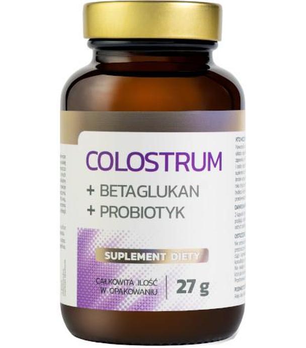Colostrum + Betaglukan + Priobiotyk 60 kapsułek