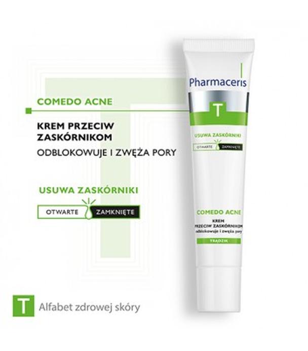 PHARMACERIS T COMEDO ACNE Krem przeciw zaskórnikom - 40 ml - cena, opinie, właściwości