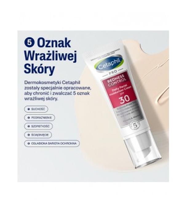 Cetaphil Pro Redness Control, krem nawilżający na dzień SPF 30, 50 ml